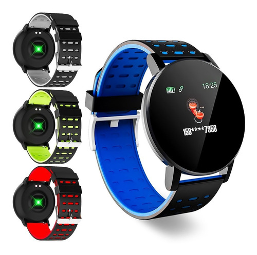 Reloj Smartwatch Inteligente Fitness Ritmo Cardiaco Otec