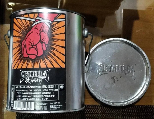 Metallica St. Anger Cd Original Usado +  Franela Qqy 