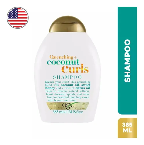 Shampoo Ogx Rizos Definidos Coconut 385ml Organix