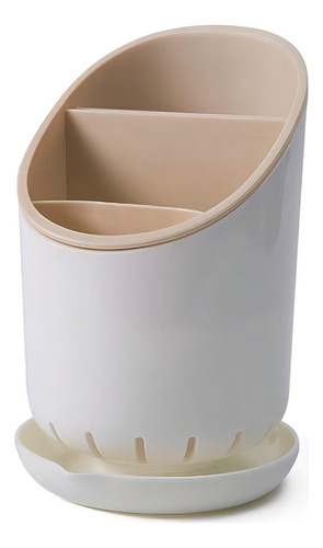 Organizador De Cubiertos Aquila Color Beige