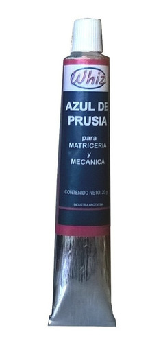 Imagen 1 de 6 de Azul Prusia Whiz Pomo Aluminio X 20grs