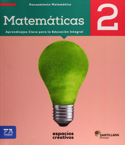 Matemáticas 2. Espacios Creativos. Primaria