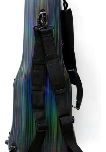 Estuche Rígido Para Violín 4/4 Fibra De Carbono Trian...
