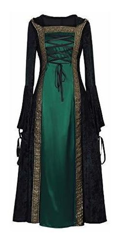 Vestido Renacimiento Medieval Mujer.
