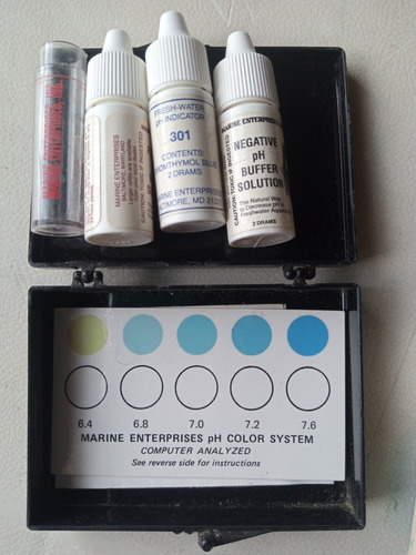 Imagen 3 de 3 de Kit De Ph Para Peceras