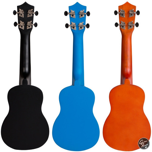 Imagen 9 de 10 de Pack Ukelele Soprano Colores Superior Afinador Funda Pua