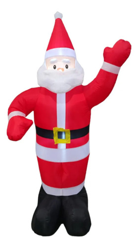 Boneco Papai Noel Gigante Natal Decorativo Inflavel Natal