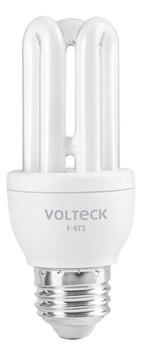Lámpara 9 W Triple Luz Día T3 B. Volteck 46843 4 Pzs
