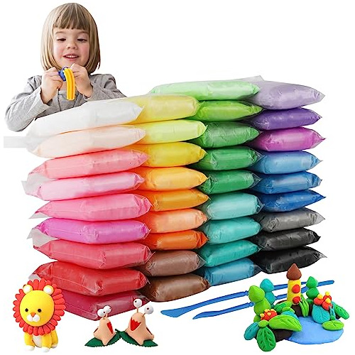 Modeling Clay Kit - 36 Colors Air Dry Ultra Light Clay,...