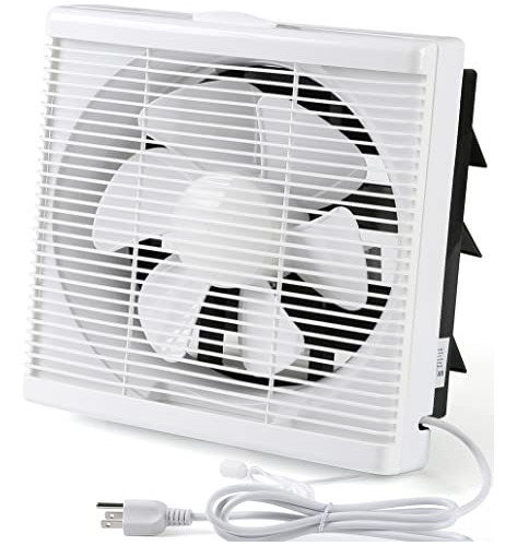 Ventilador De Escape Nalle Para Ventana De 10 Pulgadas, Reve