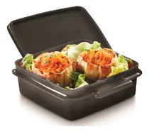 Comprar Porta Vianda 850 Ml Tupperware Negro - Hermetico