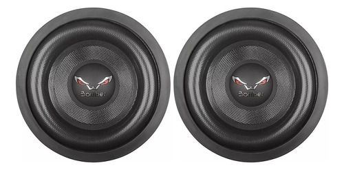 Kit Par Bomber 15pol Subwoofer 1200wrms Bicho Papão 4+4 Ohms