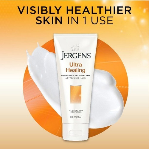  Jergens Creme Hitrantante Pele Seca E Aspera Vit C,e,b5 59ml