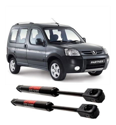 Kit X2 Amortiguadores Porton Baul Partner Berlingo