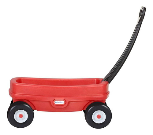 Carro De Arrastre Little Tikes Rojo Plegable Para Niños