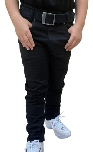 Calça Jeans Infantil Masculina Roupa Brim Meninos Juvenil