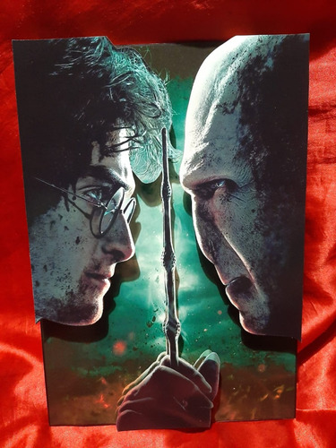 Cuadros De Madera Grandes 3d Harry Potter 8