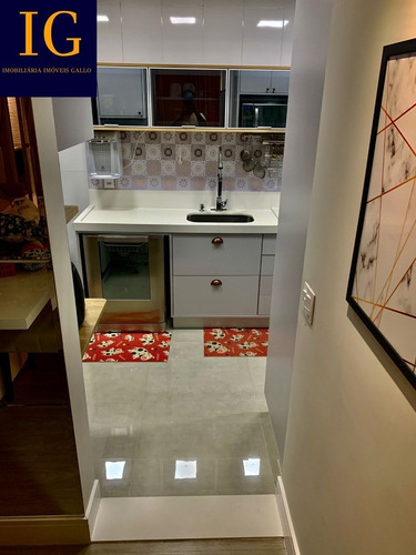 Imagem 13 de 30 de Apartamento A Venda Em São Caetano Do Sul No Condomínio Gaudi - Gaudi - 70279266