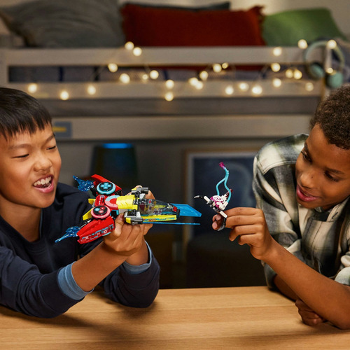 LEGO® DREAMZzz™ Control Jet de Cooper 71489; Juguete para niños y niñas; incluye una minifigura y una figura de una araña