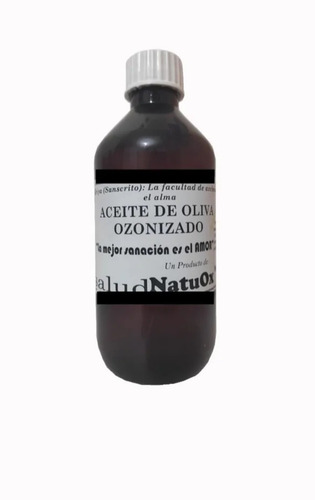 Aceite Ozono Puro Extravirgen Extraido En Frío 500ml O3