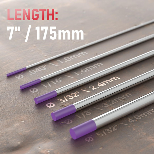 Electrodo De Tungsteno Para Soldadura Tig Yeswelder, 3,2 Mm