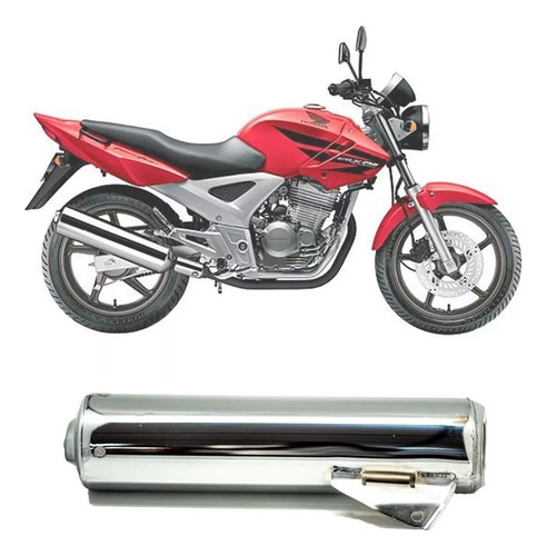 Ponteira Escapamento Cbx250 Twister 2001 A 2008 Mod Original