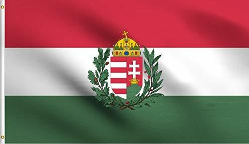 Bandera Eeuu Dmse Hungría Húngaro Magyarország Crest Escu