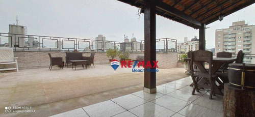 Imagem 3 de 30 de Cobertura Com 2 Dormitórios À Venda, 190 M² Por R$ 500.000,00 - Praia Da Enseada - Guarujá/sp - Co0230