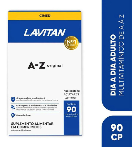 Lavitan A-z Original 90 Comp (kit 2 Uni)