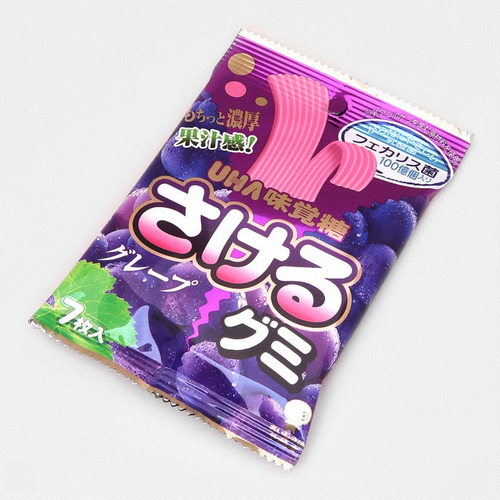Chicle Uha Mikakuto Sakeru Durazno Longlongman Japones