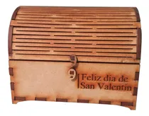 Comprar 45 Baules Cofre Grabado Mdf Recuerdo Alhajero Regalo Chico
