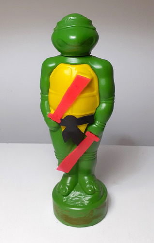 Tortugas Ninja Envase De Plástico Vintage Altura 21,5 Cm
