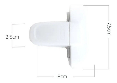 Imagen 2 de 10 de Traba De Seguridad Para Puerta De Heladera - Baby Innovation