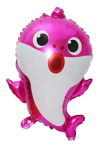 Globo De Baby Shark Cuerpo Entero X1 Unidad 50cm