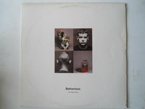 Lp Pet Shop Boys - Behaviour - C/ Encarte -1990 