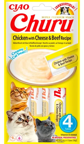 comprar Churu Pollo Carne Y Queso 4 Tubos