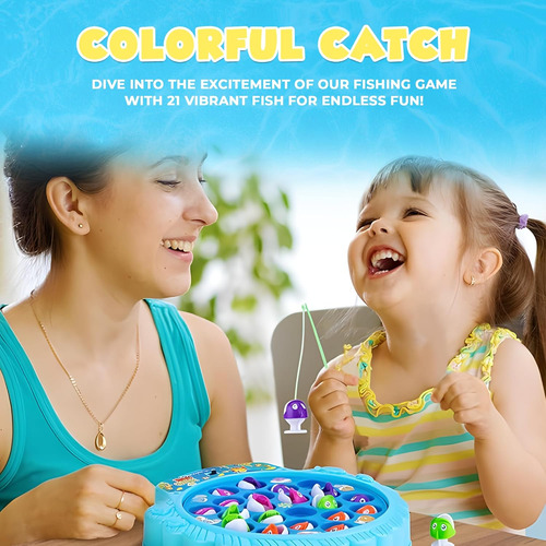 Ipidipi Toys Juego De Pesca Para Niños, Juego De Pesca Con A