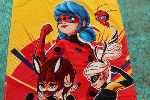 Toalla Ladybug Algodón Miraculous