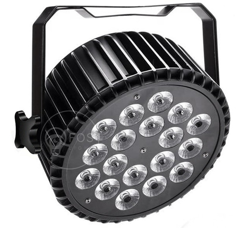 8x Canhão Refletor 18 Leds 18w Rgbwa+ Uv 6n1 Hexaled Dmx Djs