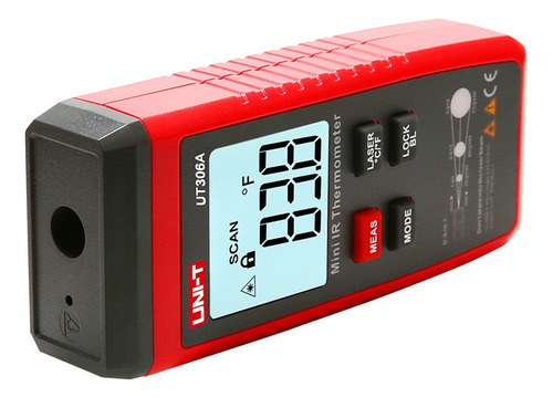Pirómetro Infrarrojo Ut306a® Uni-t® Temperatura, Calor/frio