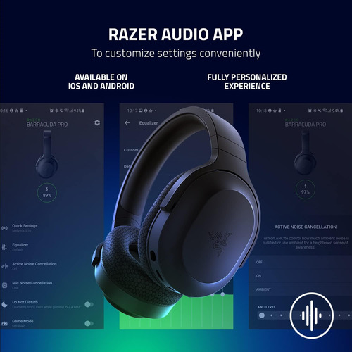 Auriculares Para Juegos Razer Barracuda X, Bluetooth O 2.4 G