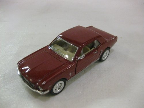 1964 1/2 Ford Mustang En Rojo Diecast Escala 1:36 Por Kinsma