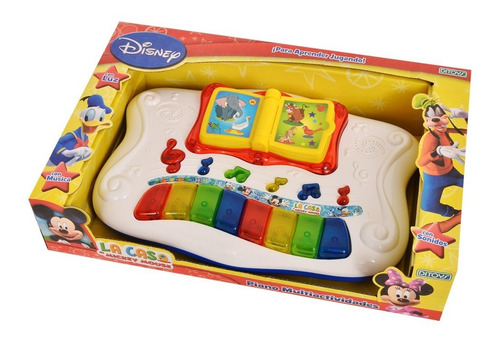 Juguete Para Bebes Piano Musical Mickey Club House Ditoys