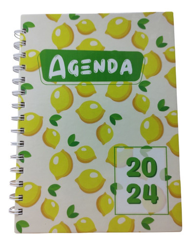 Agendas 2024 Semanales 15 X 21 Tapa Dura Varios Diseños