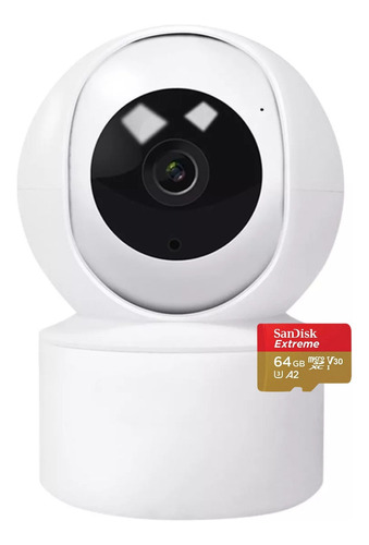 Camara Ip Wifi Seguridad Movimiento Interior 2 Mp Celular