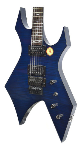 Guitarra B.c. Rich Mk7-wl-tcb  Warlock Blue- F/ Rose Special