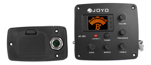 Sintonizador Pickup Eq Joyo Je-305 Lcd Con Sistema De Visual