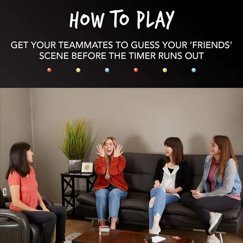 Paladone Friends Tv Show Quiz Act O Draw Game - Mercancía Of