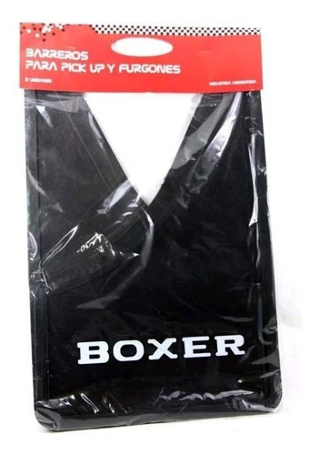 Imagen 2 de 3 de Barreros Babero De Goma Para Barro Peugeot Boxer ( El Par )