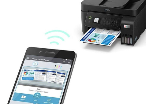 Imagen 5 de 5 de Impresora Epson Multifuncional Inalámbrica Ecotank L5290